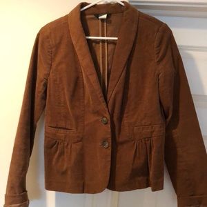 J Crew Corduroy Blazer